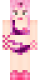Pink Anime Sweetheart Minecraft skin