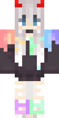 Pastel School Girl Minecraft skin