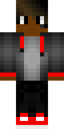 Red Sneaker Rebel Minecraft skin