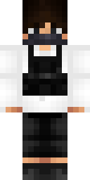 Dark Maid Girl Minecraft skin