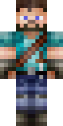 Rugged Adventurer Steve Minecraft skin