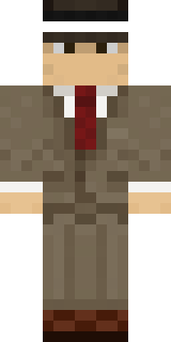 Tan Detective Suit Minecraft skin