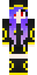 Violet Sorceress Mage Minecraft skin