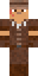Brown Leather Coat Minecraft skin