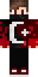 Crimson Crescent Cloak Minecraft skin