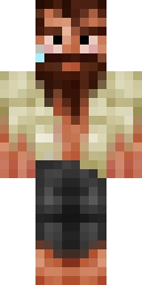 Weeping Bearded Man Minecraft skin