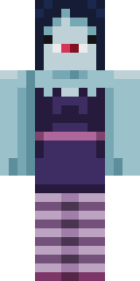 Frost Yeti Girl Minecraft skin