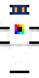 Prism White Astronaut Minecraft skin