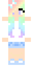 Pastel Fairy Girl Minecraft skin