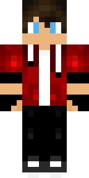 Red Collar Rebel Minecraft skin