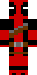 Crimson Mercenary Merc Minecraft skin