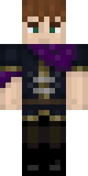 Purple Hood Rogue Minecraft skin