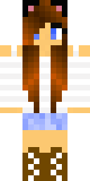 Auburn Corset Maiden Minecraft skin
