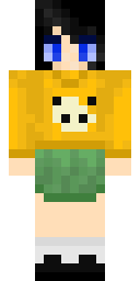 Yellow Cat Tee Minecraft skin