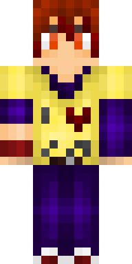 Golden Jester Prince Minecraft skin