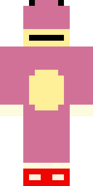 Pink Bunny Onesie Minecraft skin