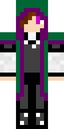 Violet Punk Girl Minecraft skin