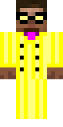 Golden Banana Suit Minecraft skin