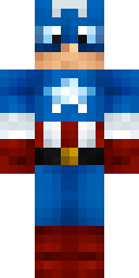 Star Shield Captain Minecraft skin
