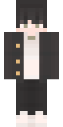 Dark Academy Student Minecraft skin