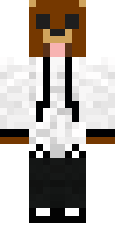 Bear Head Hoodie Minecraft skin