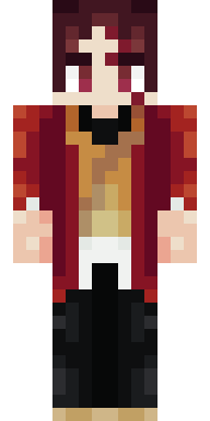 Crimson Jacket Rebel Minecraft skin