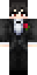 Rose Tuxedo Gentleman Minecraft skin