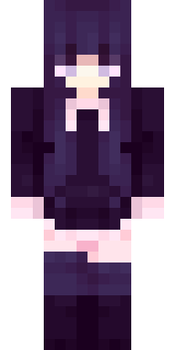 Violet Maid Girl Minecraft skin