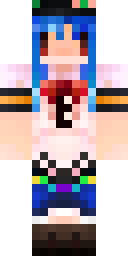 Sapphire Anime Idol Minecraft skin