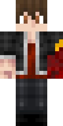 Brown Casual Student Minecraft skin