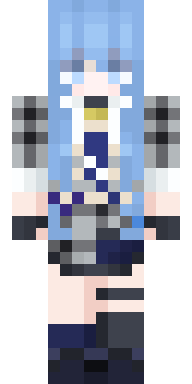 Frost Angel Maiden Minecraft skin