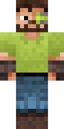 Lime Tee Guy Minecraft skin