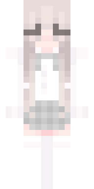 White Angel Gown Minecraft skin
