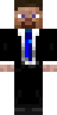 Blue Tie Businessman Minecraft skin