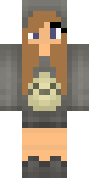 Brown Hair Wanderer Minecraft skin