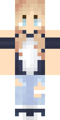 Ice Winter Maiden Minecraft skin