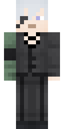 Silver Formal Gentleman Minecraft skin