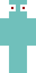 Teal Derp Blob Minecraft skin