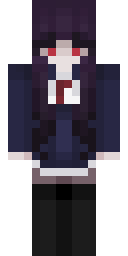 Gothic School Girl Minecraft skin
