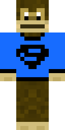 Super Blue Hero Minecraft skin