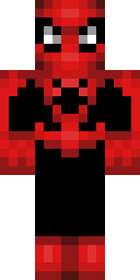 Crimson Spider Vigilante Minecraft skin