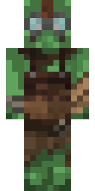 Mossy Creeper Beast Minecraft skin