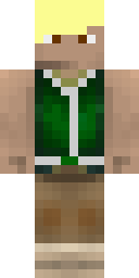 Green Bomber Adventurer Minecraft skin