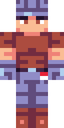 Rugged Barbarian Fighter Minecraft skin