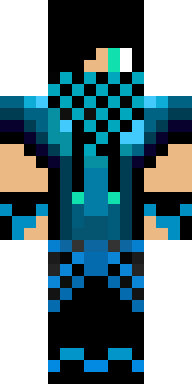 Frost Diamond Mage Minecraft skin