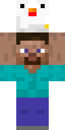 Teal Explorer Steve Minecraft skin
