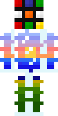 Frost Flower Sprite Minecraft skin