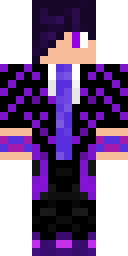Purple Rune Sorcerer Minecraft skin