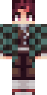 Checkered Haori Minecraft skin