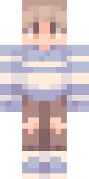Cozy Striped Sweater Minecraft skin